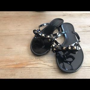 Valentino Garavani rockstud Sandals Black 38